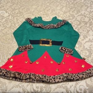 Holiday Time Christmas Dress 1X (16W/18W)